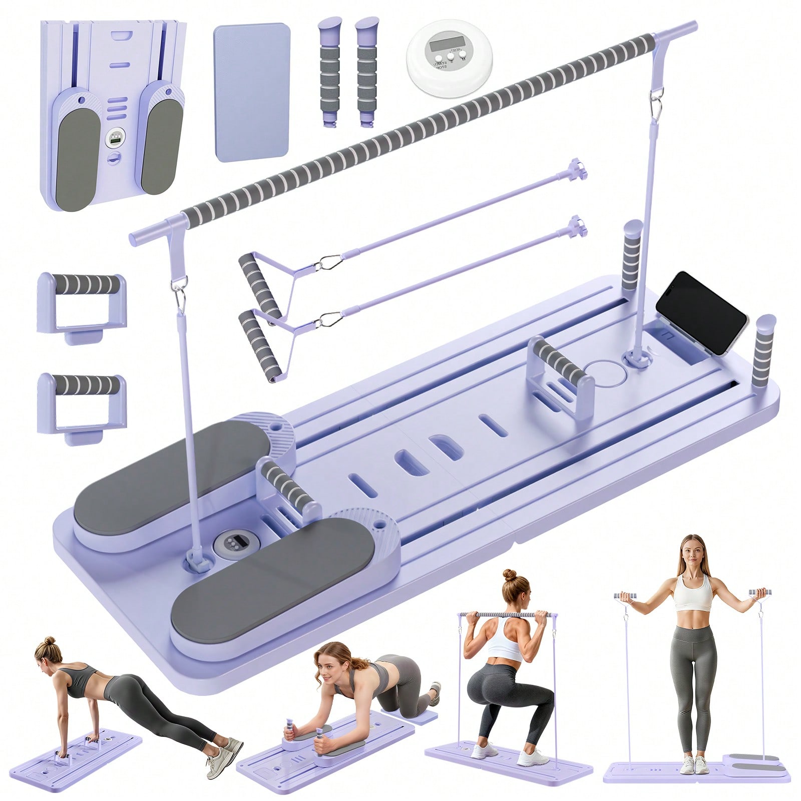 Fitness Equipment - Pilates Reformer met stang, Pilates Board