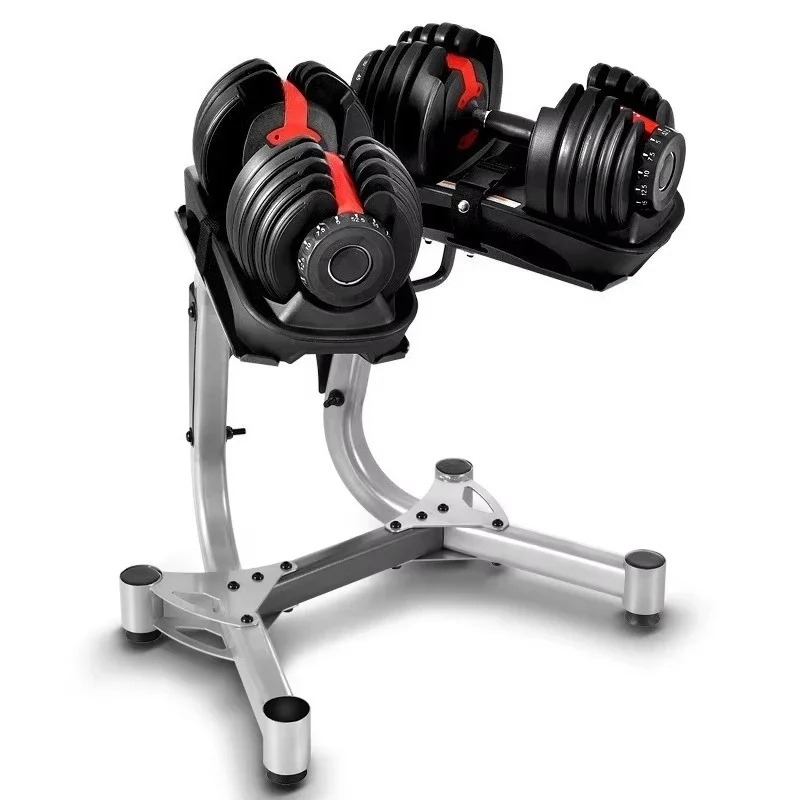 Adjustable Dumbbell Pair 40Kg - 15-traps snel verstelbare dumbbell set 24kg