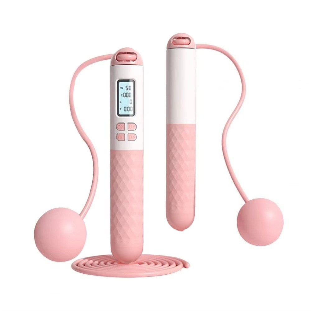Smart Jump Rope Digital Counter - Draagbaar draadloos springtouw zonder koord, anti-slip