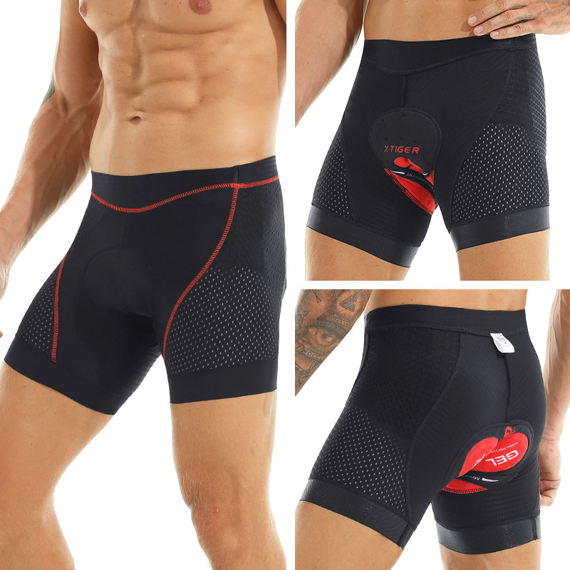 Padded Cycling Shorts 5D Gel - X-Tiger Fietsbroek Upgrade 5D Gel Pad