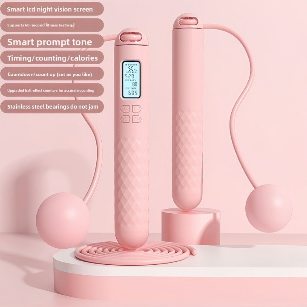 Smart Jump Rope Digital Counter - Handig draadloos springtouw zonder koord met