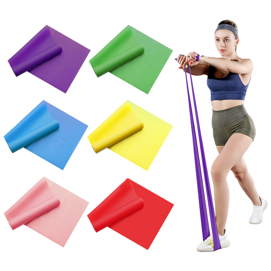 Pilates Bar Kit With Resistance Bands - 2/3/4/6 stuks Yoga Resistance Bands: TPE