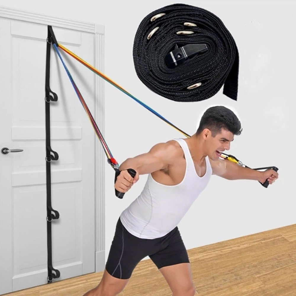 Resistance Bands Set With Handles - Home Fitness Deurankerriem zonder ponsen Oefenapparatuur