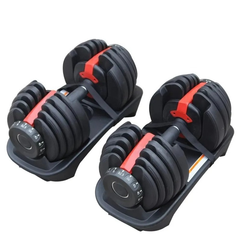Adjustable Dumbbell Pair 40Kg - Snel verstelbare dumbbells van 24 kg