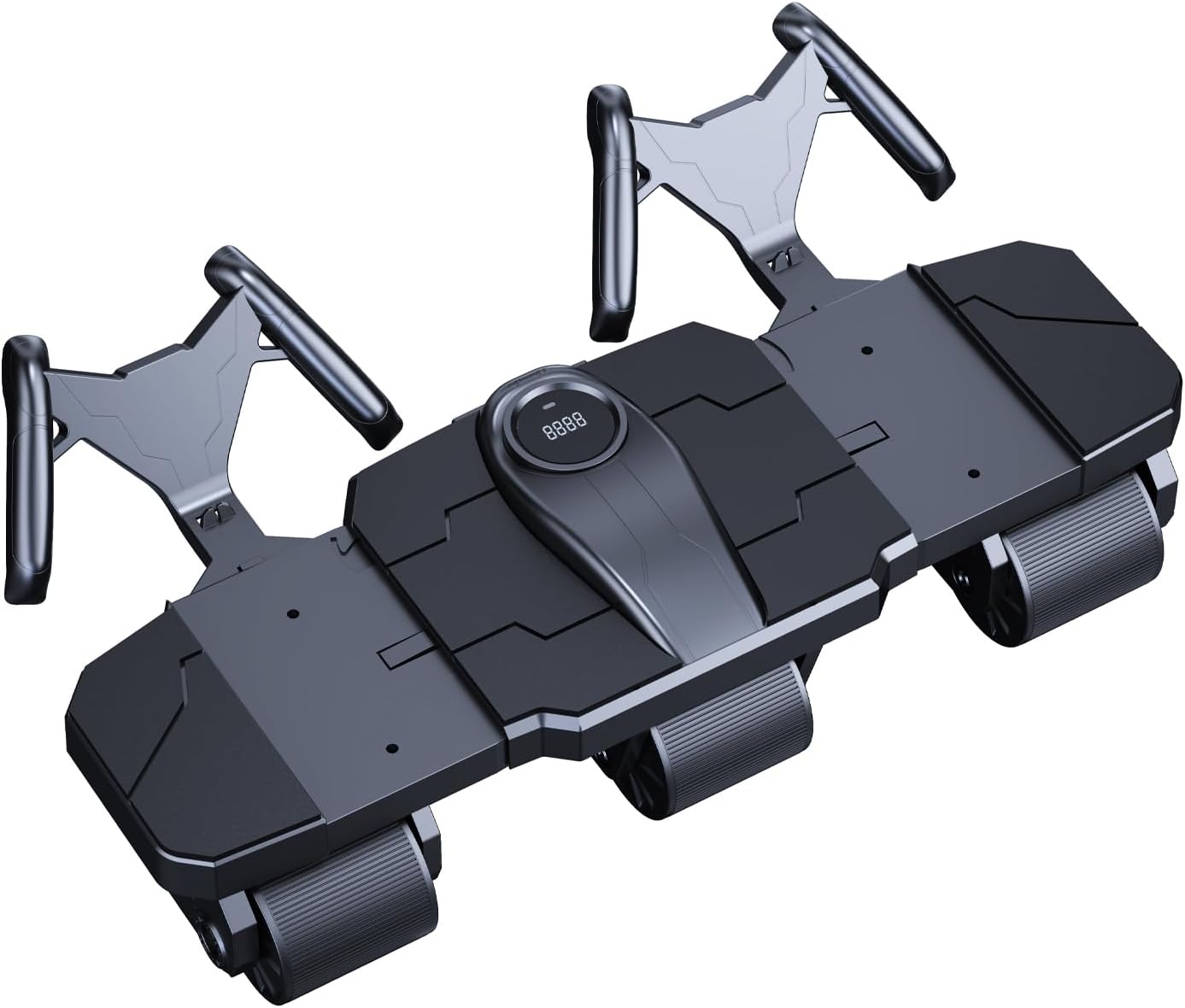 Ab Roller Wheel With Elbow Support - Nieuwe Ab Six Wheel Roller met
