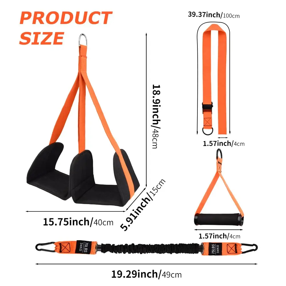 Resistance Bands Set With Handles - Pull-up assistentiebanden Set Weerstandsband voor pull-ups