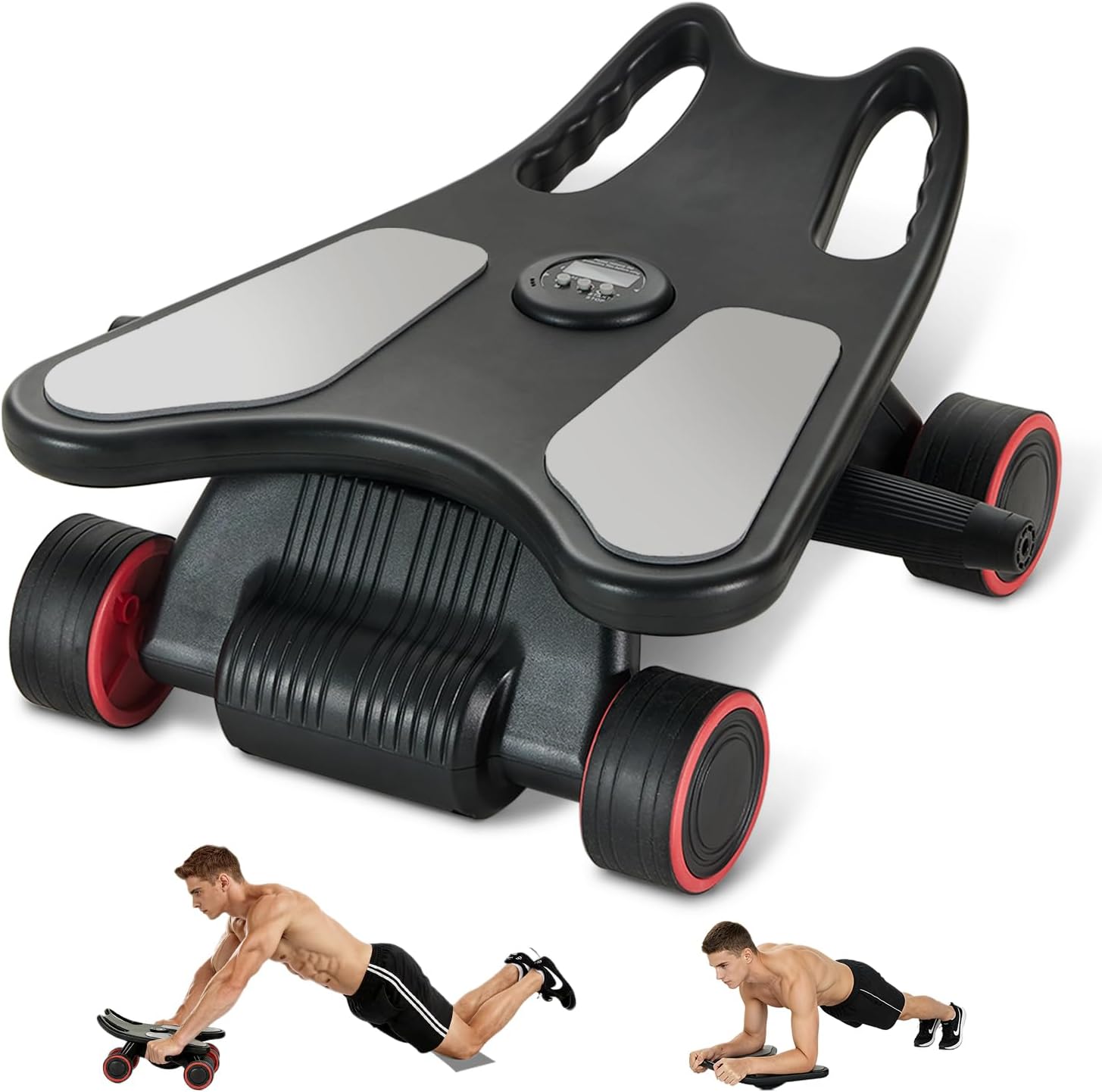 Ab Roller Wheel With Elbow Support - Ab Roller Wiel, Ab Roller, Verbeterde