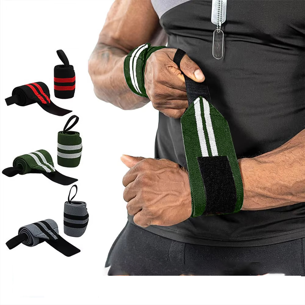 Wrist Wraps Weightlifting Support - Gewichtheffen Polsbandages Verstelbare Elastische Polssteunbanden Ademende