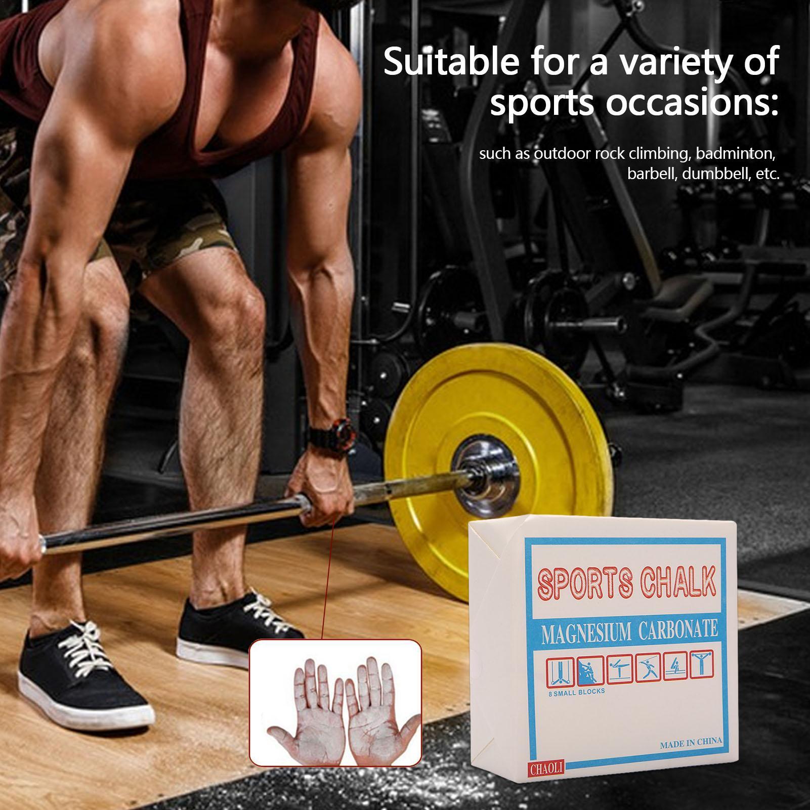 Gym Chalk Block Grip - Anti-slip Gym Chalk Block Zweetbestendig poeder