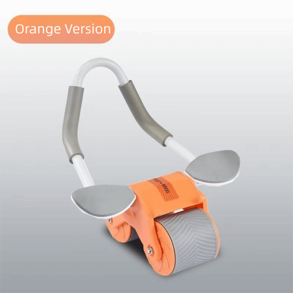 Ab Roller Wheel With Elbow Support - Geüpgradede automatische rebound buikspierwiel met kniebeschermer,