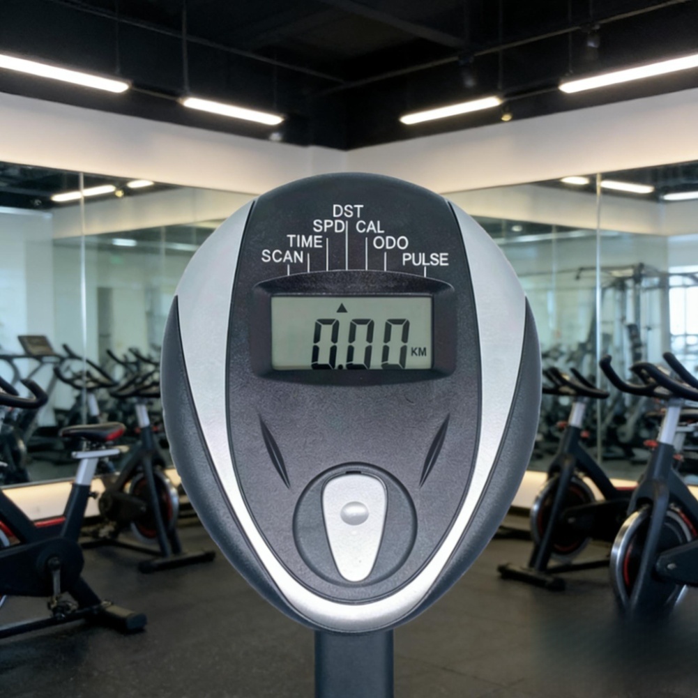 Exercise Bike Magnetic Resistance - Zwart ABS LCD-scherm voor spinfiets Magnetische