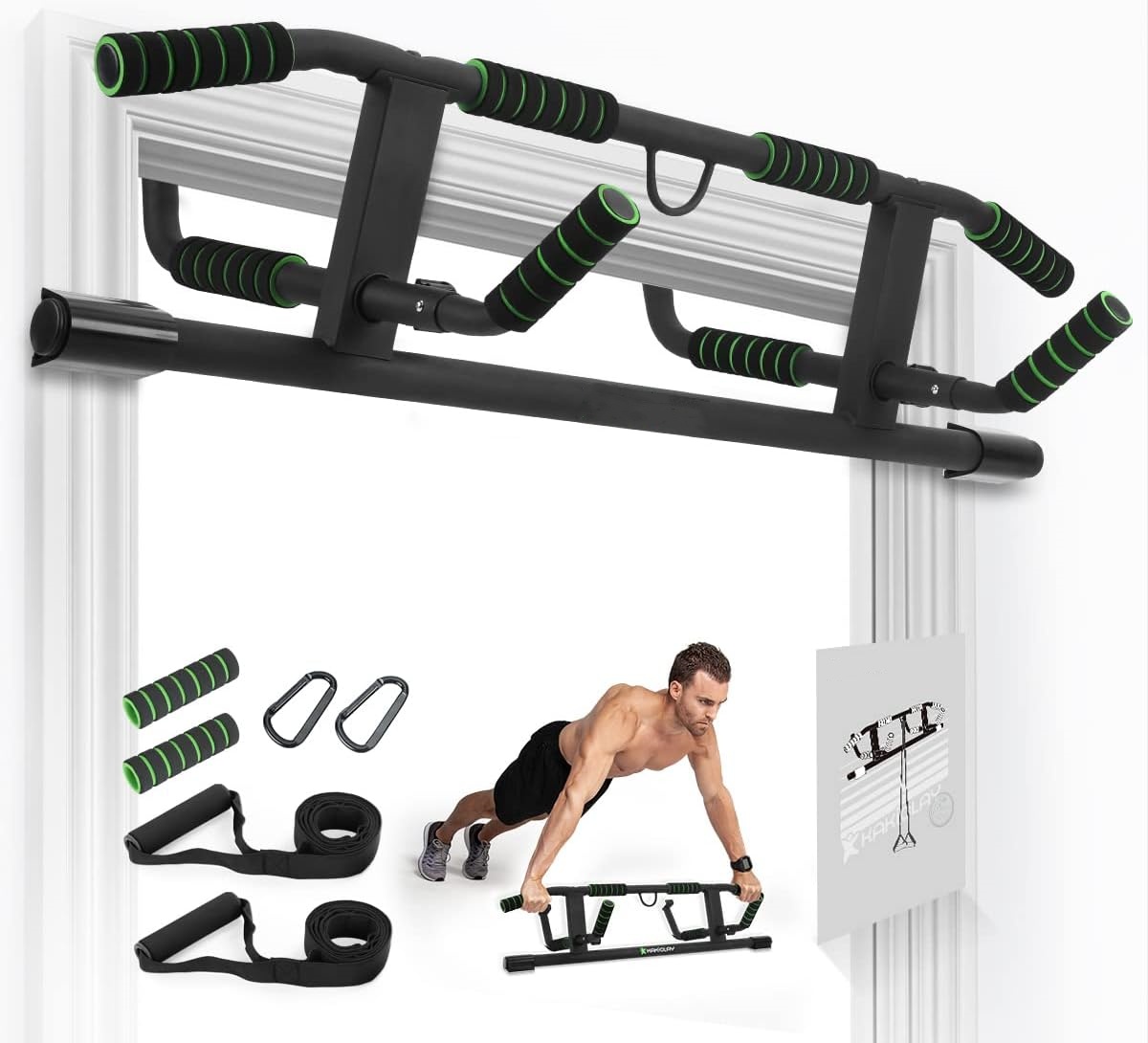 Door Pull Up Bar No Screw - Deurkozijn Pull-up Bar Chin-up Dip Bar