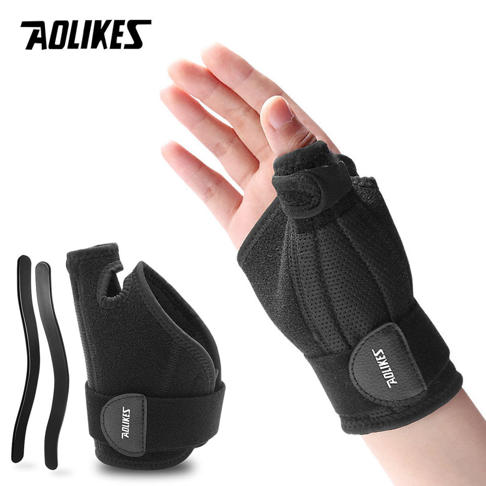 Wrist Wraps Weightlifting Support - Aolikes 1Pcs Wrist Brace Ondersteuning Sprain