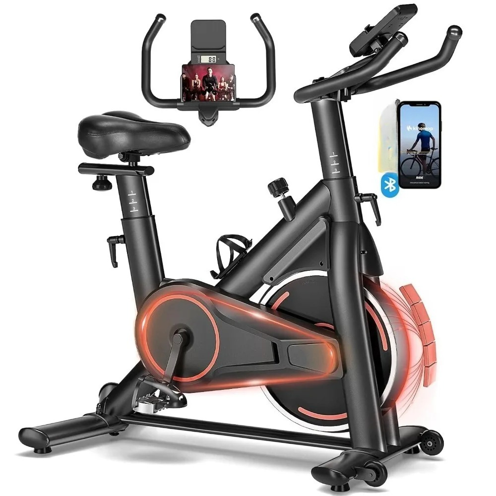 Exercise Bike Magnetic Resistance - Verstelbare magnetische weerstand, stationaire hometrainer, app-compatibel