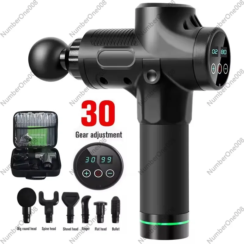Electric Massage Gun Deep Tissue - Massagepistool Spierontspanner, draagbare elektrische diepteweefselmassager met
