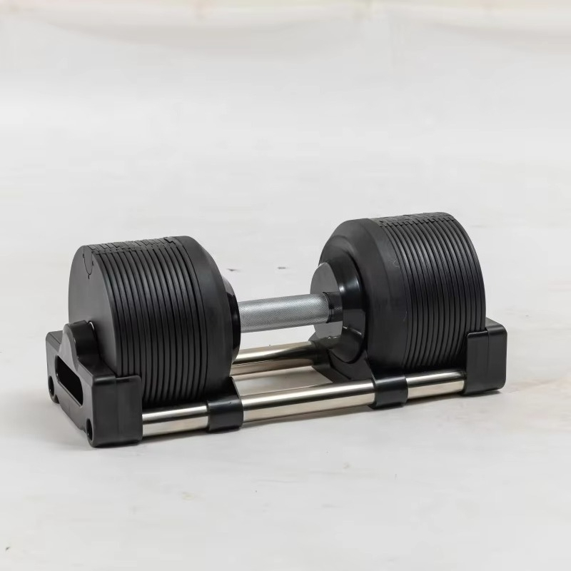 Adjustable Dumbbell Pair 40Kg - Gym vrije gewichten 2kg stappen 20KG