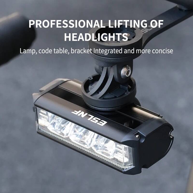 Rechargeable Bicycle Headlight 1000 Lumen - ESLNF Fiets 1000 Alloy Highlight LED