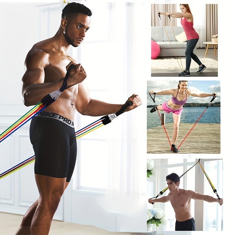 Resistancebandset met deuranke - Pilates Bar Kit With Resistance Bands recensie en prijs