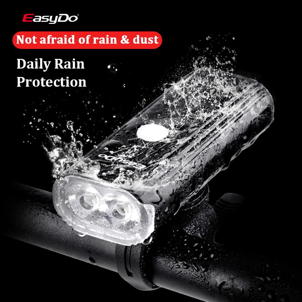 EasyDo Fietskoplamp USB Oplaad - Rechargeable Bicycle Headlight 1000 Lumen recensie en prijs
