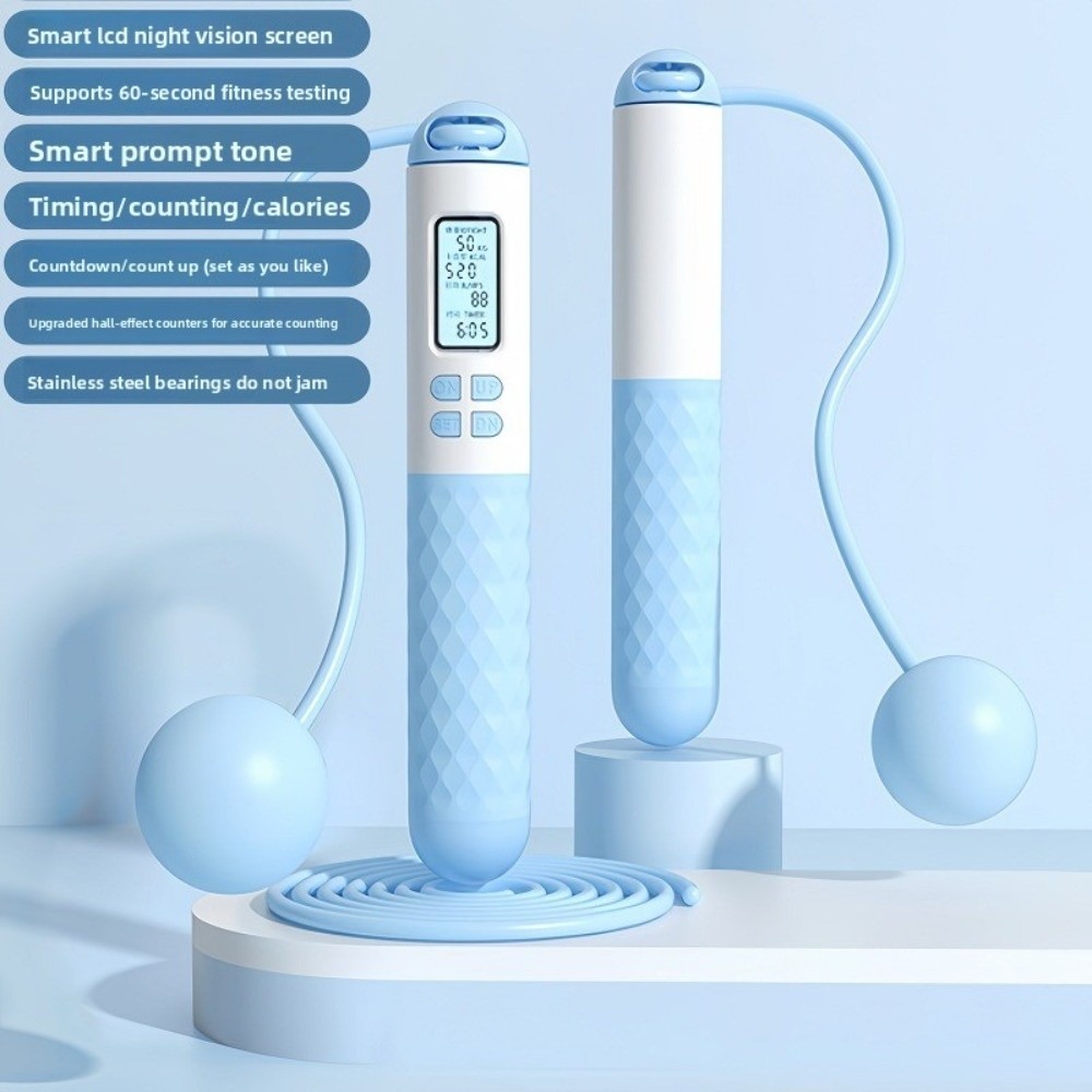 Draagbaar draadloos springtouw - Smart Jump Rope Digital Counter recensie en prijs