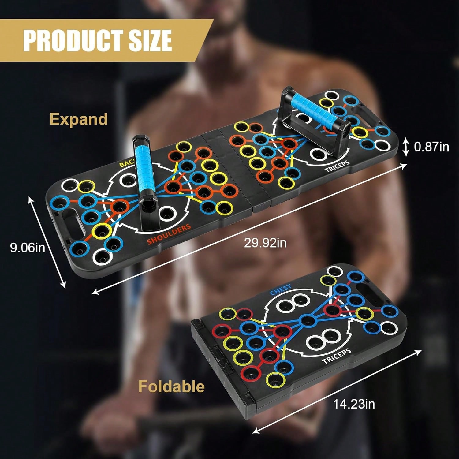 Opvouwbaar Push-Up Board Syste - Push Up Board Foldable Multi Function recensie en prijs