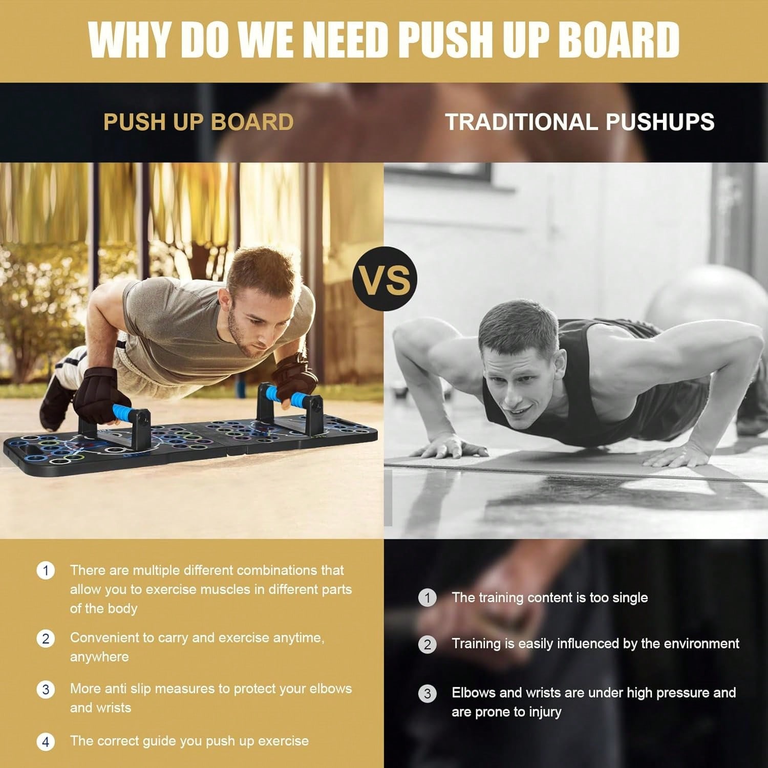 Opvouwbaar Push-Up Board Syste - Push Up Board Foldable Multi Function recensie en prijs
