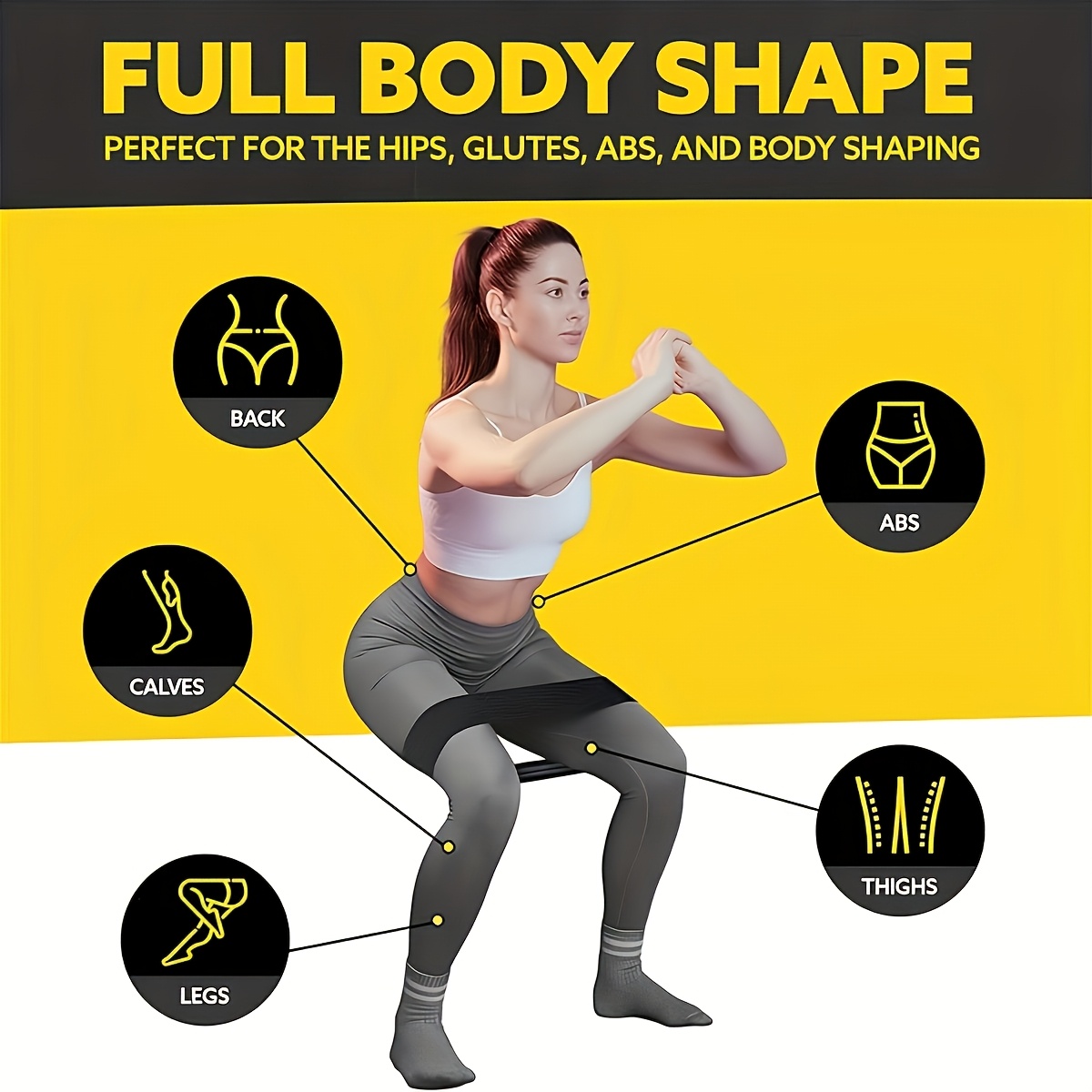 3-delige set weerstandsbanden, - Pilates Bar Kit With Resistance Bands recensie en prijs