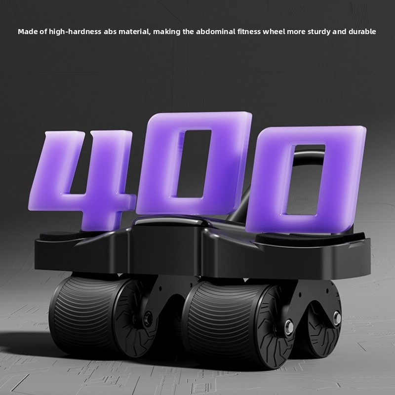 Auto Rebound Ab Roller met vie - Ab Roller Wheel With Elbow Support recensie en prijs