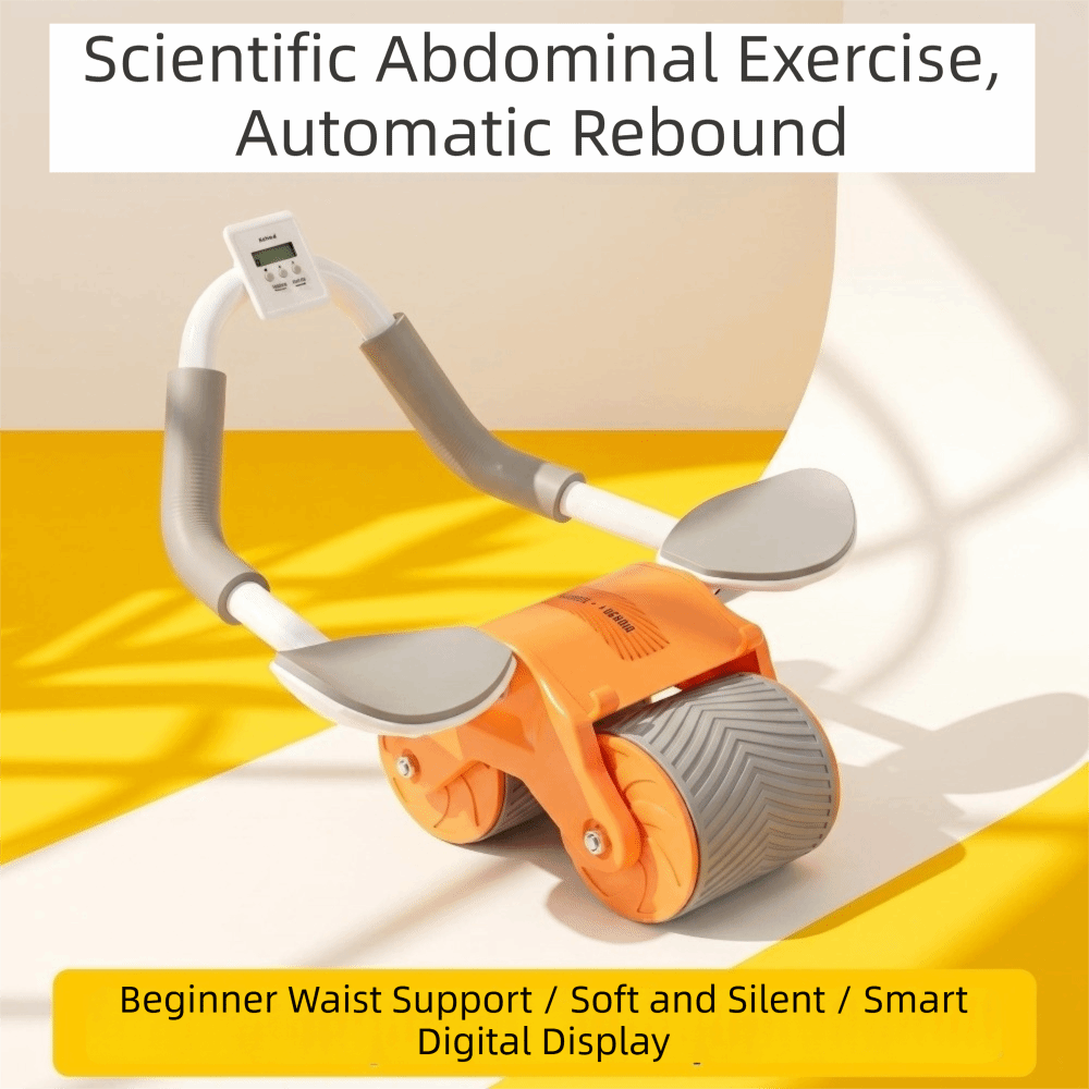 Automatische rebound ab-roller - Ab Roller Wheel With Elbow Support recensie en prijs