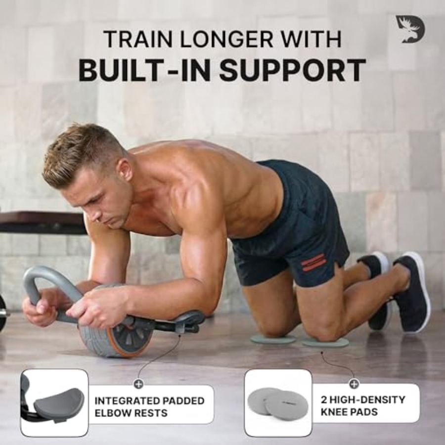 Ab Roller Wheel met elleboogon - Ab Roller Wheel With Elbow Support recensie en prijs