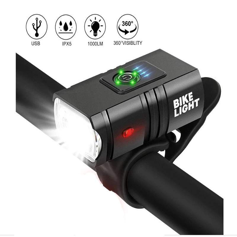 Fietsverlichting 1000 Lumen 25 - Rechargeable Bicycle Headlight 1000 Lumen recensie en prijs