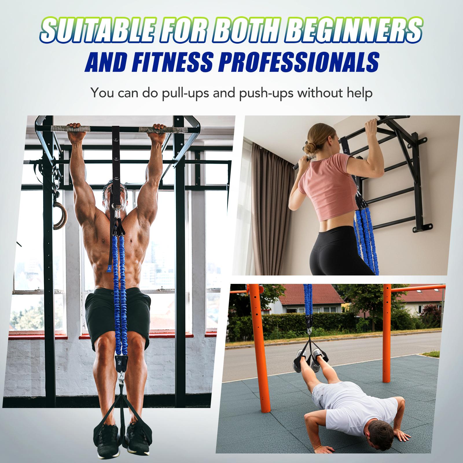 Heavy Duty Pull Up Assist Band - Resistance Bands Set With Handles recensie en prijs