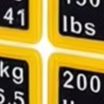 2 stuks gele gewichtsstickers  - Fitness Equipment recensie en prijs