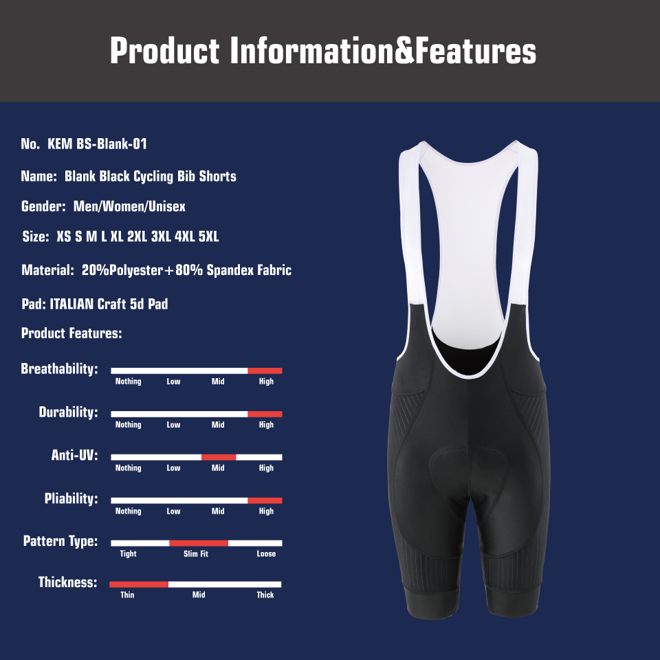 Kemaloce Rode Wielertrui Manne - Padded Cycling Shorts 5D Gel recensie en prijs