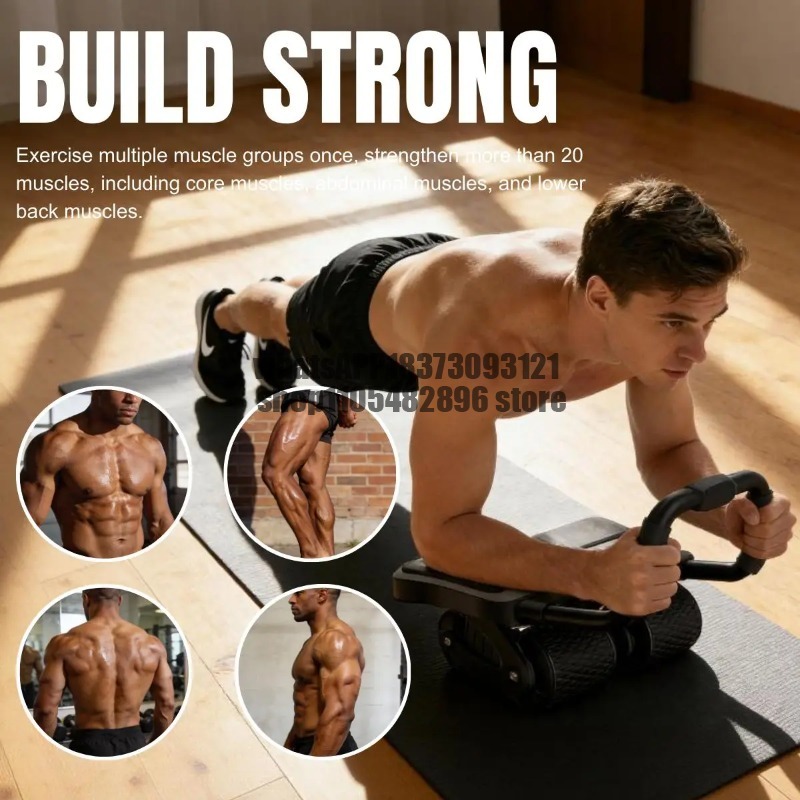 2-in-1 Ab Wheel Roller met ell - Ab Roller Wheel With Elbow Support recensie en prijs