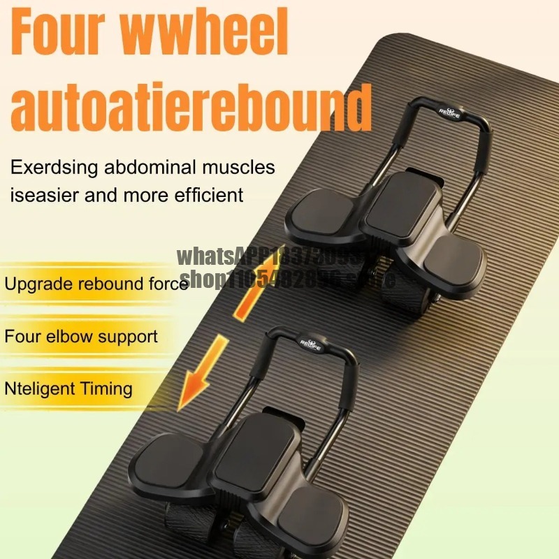 2-in-1 Ab Wheel Roller met ell - Ab Roller Wheel With Elbow Support recensie en prijs