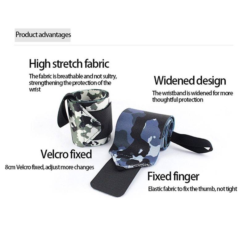1pc Polssteun Gymband Camoufla - Wrist Wraps Weightlifting Support recensie en prijs