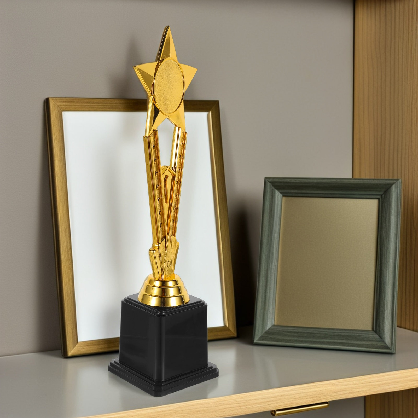 Plastic gouden ster-trofee, kl - Team Sports recensie en prijs
