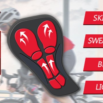 Fietsbroekjes Ademend Mesh Fie - Padded Cycling Shorts 5D Gel recensie en prijs