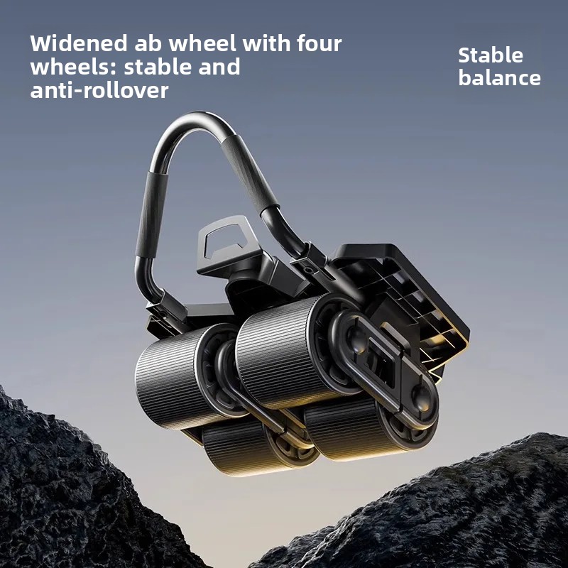 Auto Rebound 4-wiel Ab Roller  - Ab Roller Wheel With Elbow Support recensie en prijs
