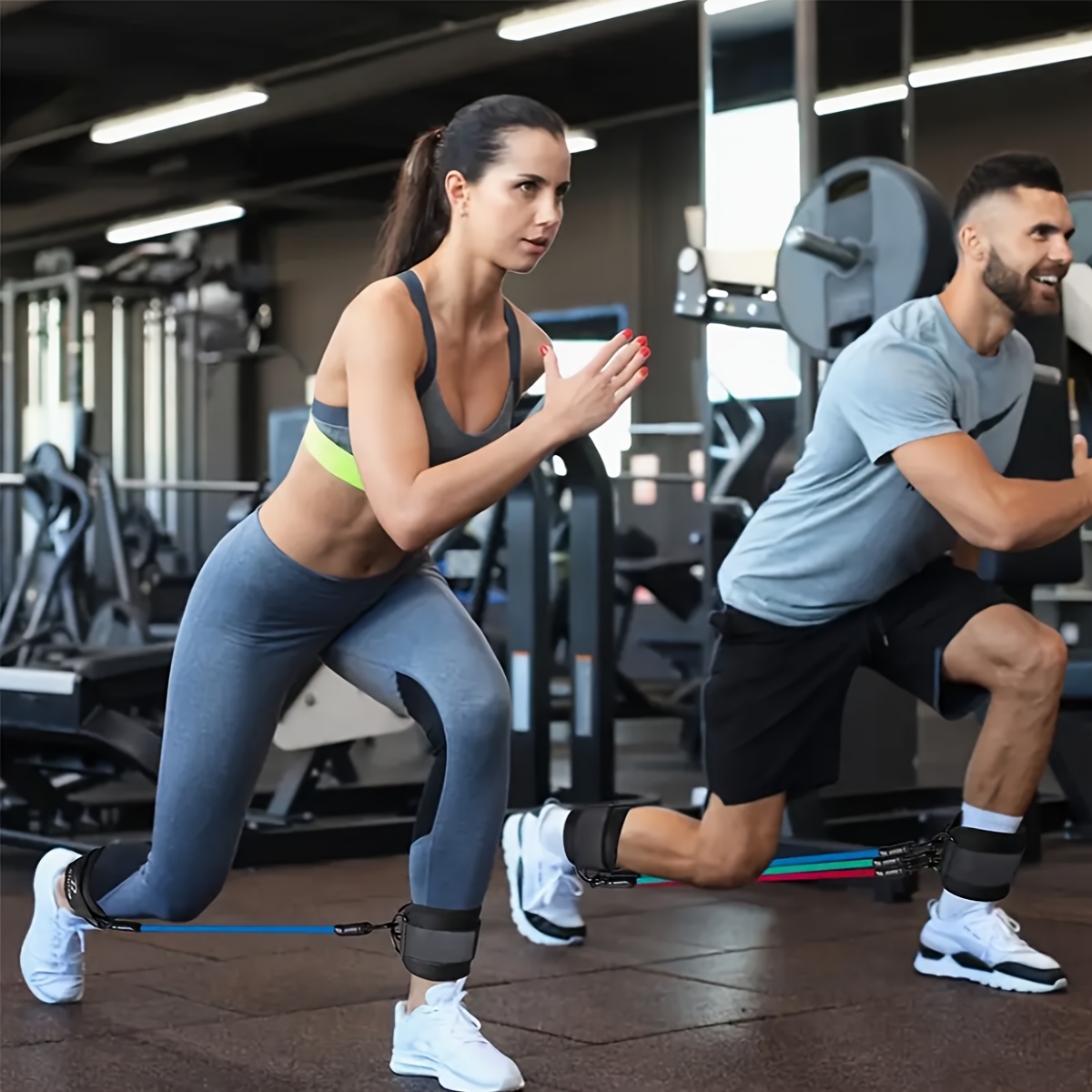5-delige enkelweerstandsbanden - Resistance Bands Set With Handles recensie en prijs