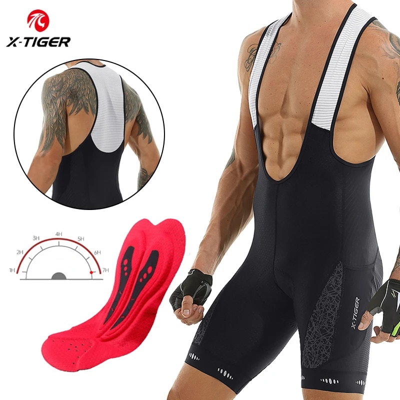 Fietsbib shorts 5D gelpad moun - Padded Cycling Shorts 5D Gel recensie en prijs