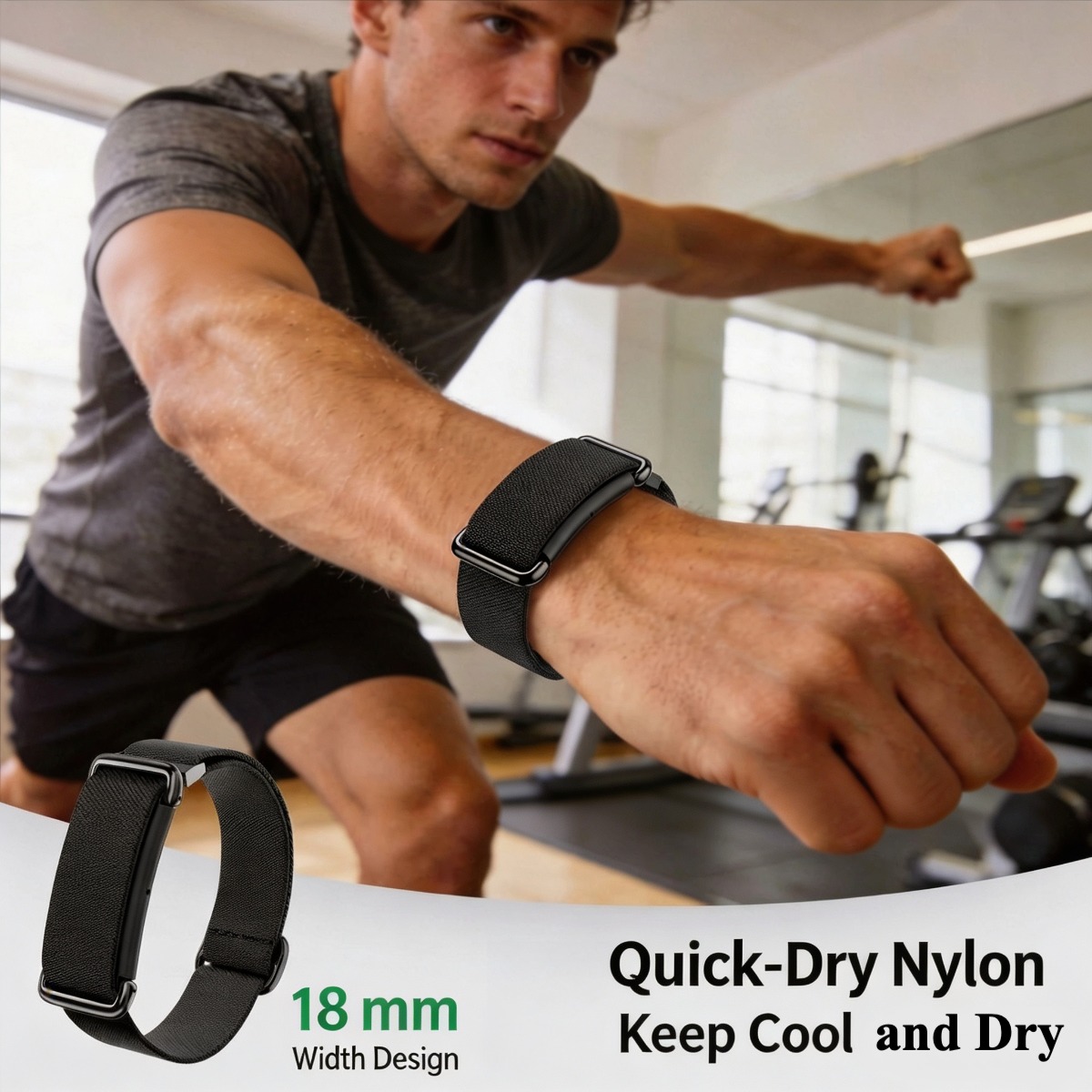 Nylon polsband & armband voor  - Resistance Bands Set With Handles recensie en prijs
