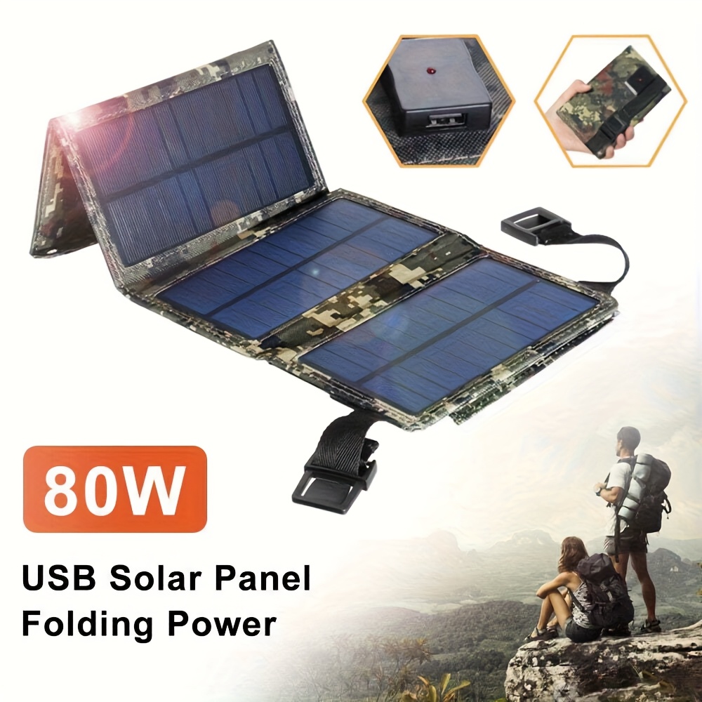 [Zonnepaneel] 80W draagbaar op - Hiking recensie en prijs