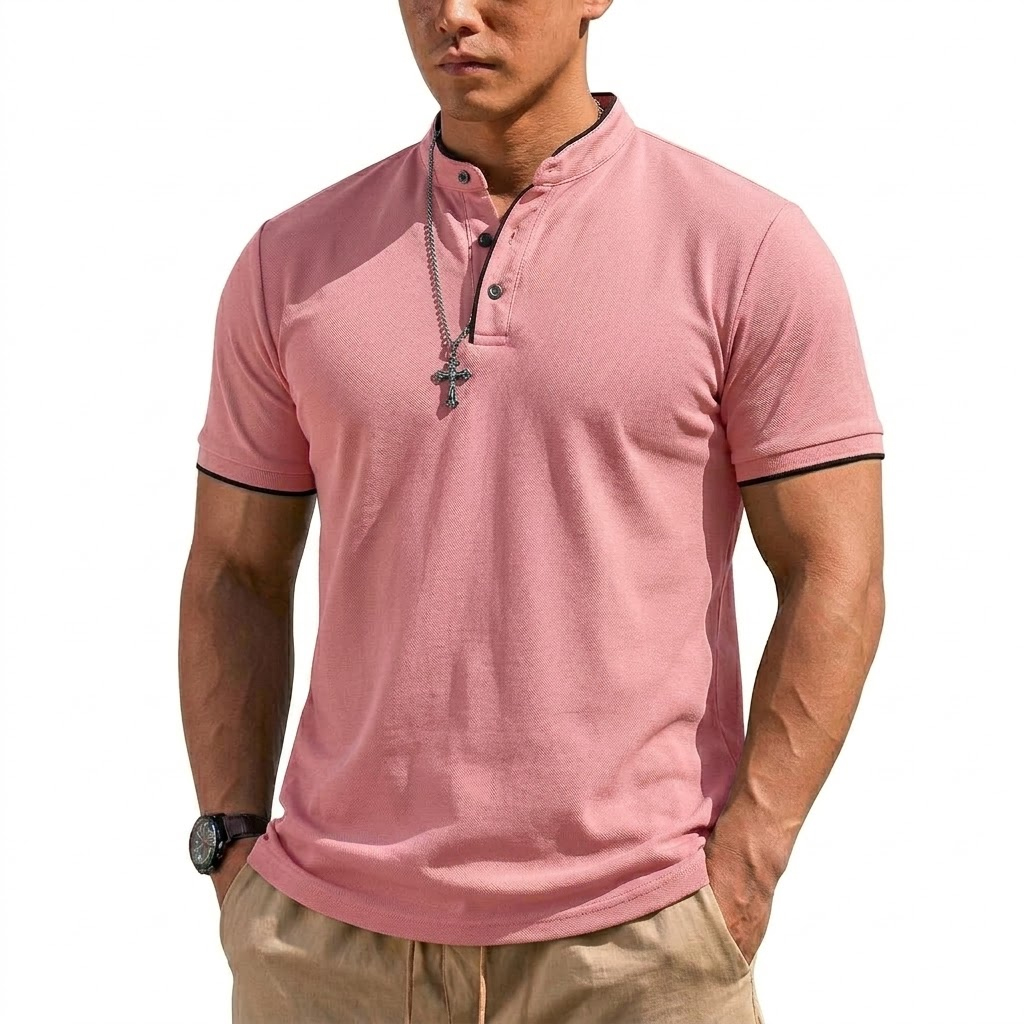 Zomer Henley-shirt met korte m - Hiking recensie en prijs