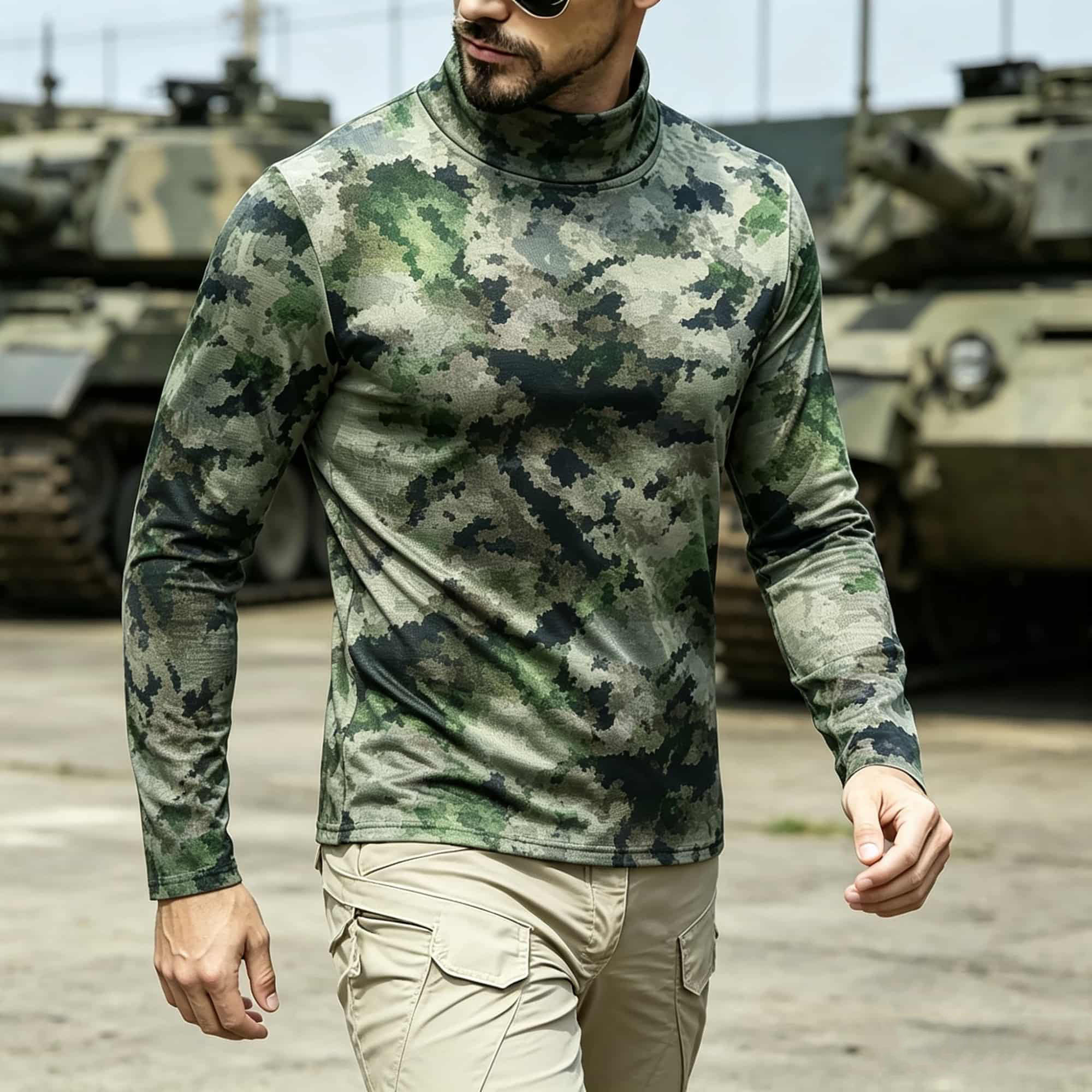 Tactisch camouflageprint shirt - Hiking recensie en prijs