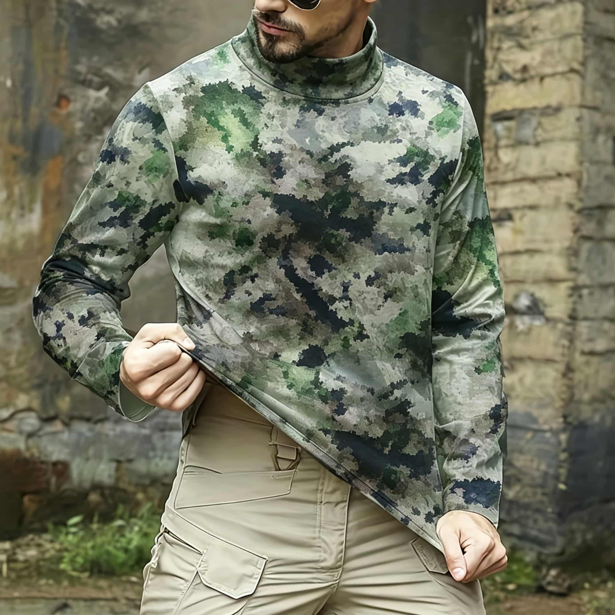 Tactisch camouflageprint shirt - Hiking recensie en prijs