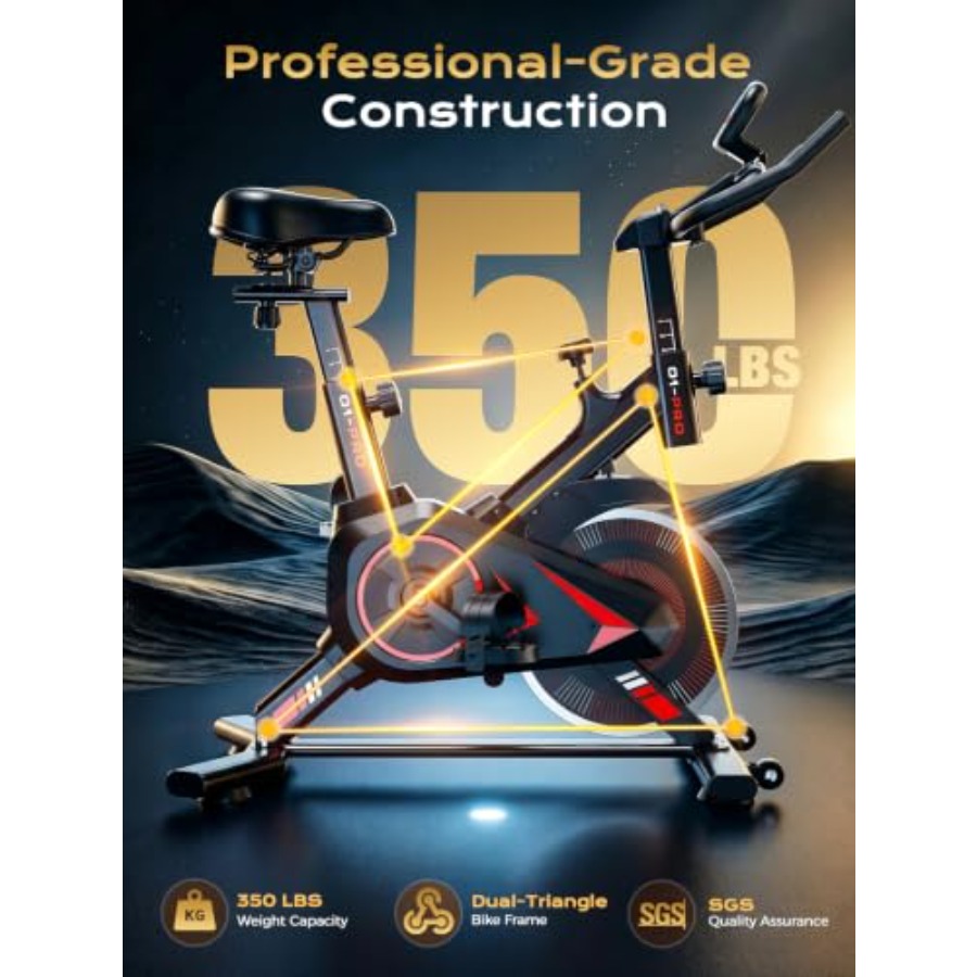 Homegym hometrainer met een ca - Exercise Bike Magnetic Resistance recensie en prijs