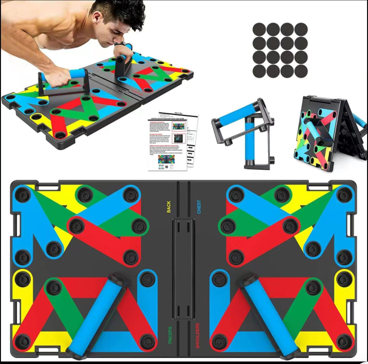 Multifunctioneel opvouwbaar pu - Push Up Board Foldable Multi Function recensie en prijs