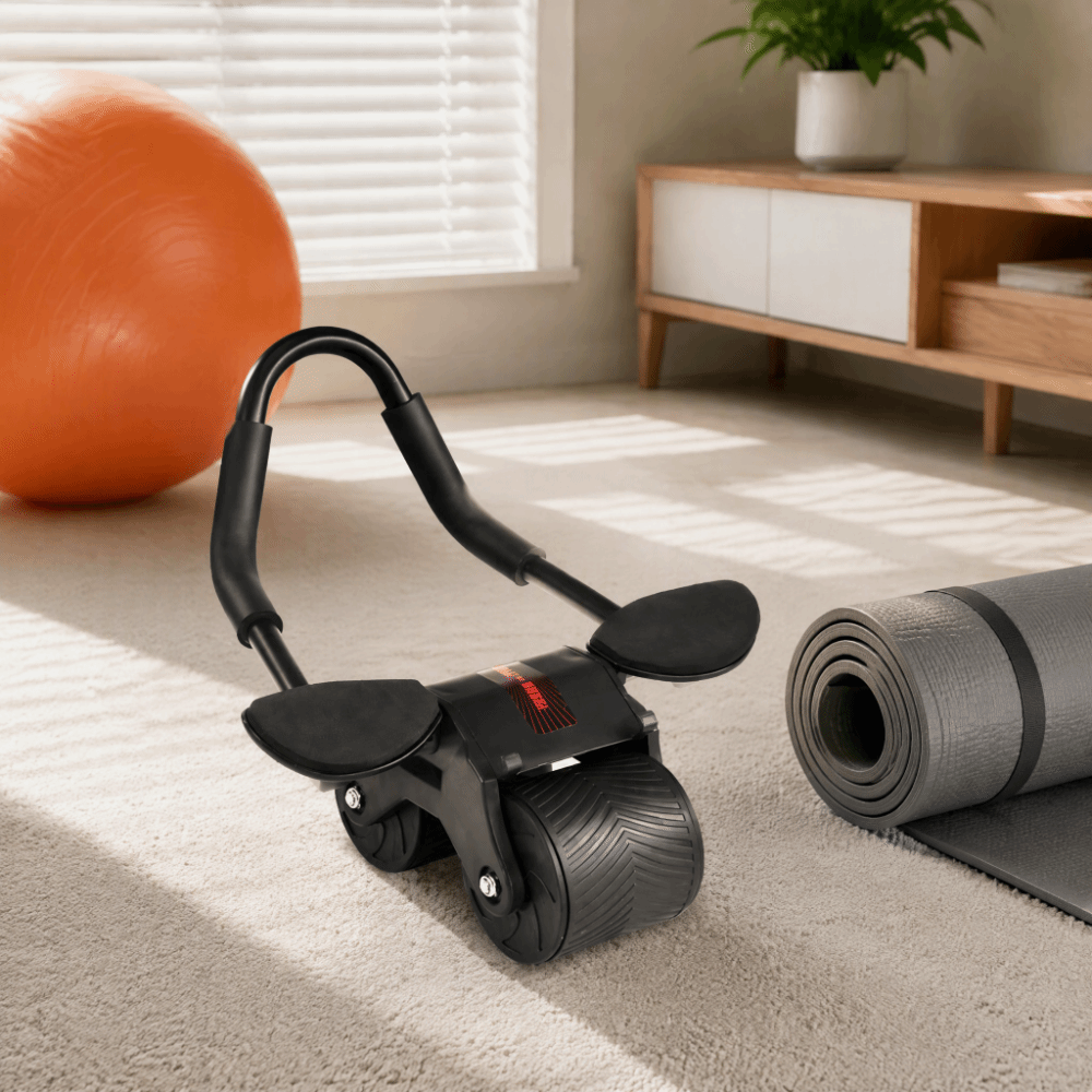 Automatische rebound buikspier - Ab Roller Wheel With Elbow Support recensie en prijs